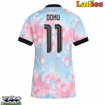 Belgium Jeremy Doku #11 Replica Away Shirt Ladies World Cup 2026 Short Sleeve